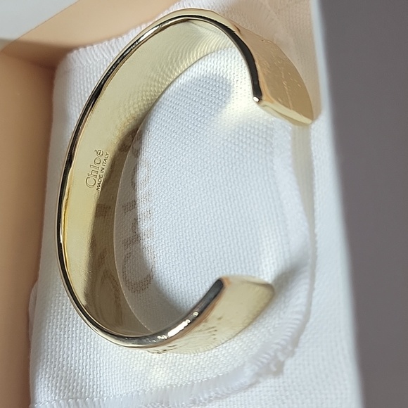 Chloé Gold-Plated Brass Bangle - Picture 5 of 11